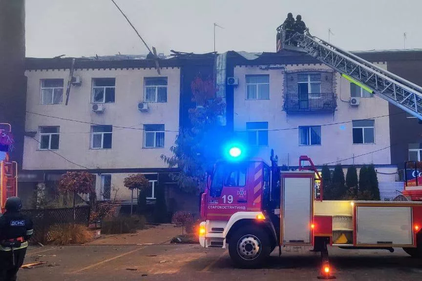 Удары по объектам противника в Староконстантинове