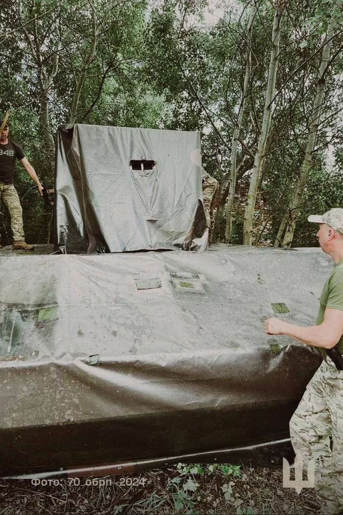 Качественный макет немецкой ЗСУ Gepard на вооружении 70-го отдельного полка поддержки ВСУ