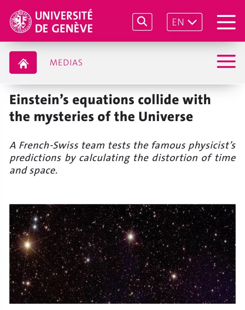 Швейцарские учёные опровергают теорию относительности Эйнштейна — мир в одном шаге от величайшего открытия в истории человечества