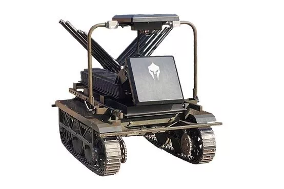 В Одессу на испытания привезли дистанционно управляемую наземную платформу с многодиапазонной системой радиоэлектронной борьбы Берсерк