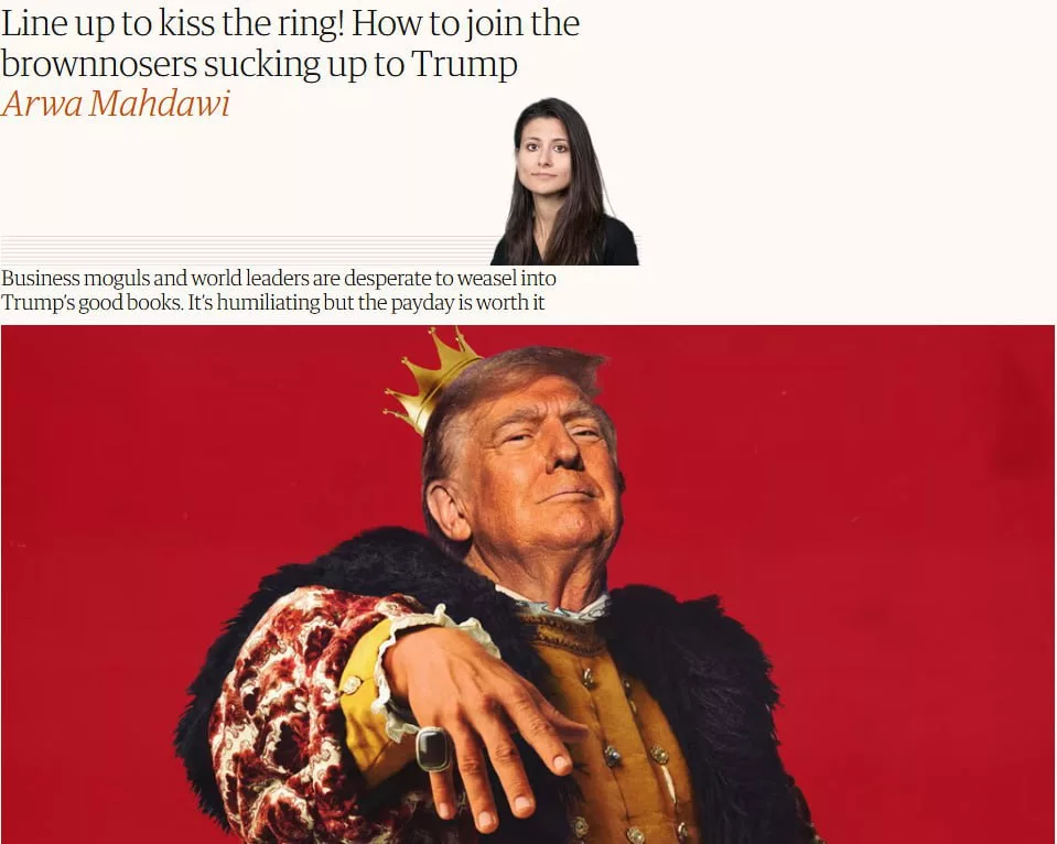 «Выстраивайтесь в очередь, чтобы поцеловать кольцо!»