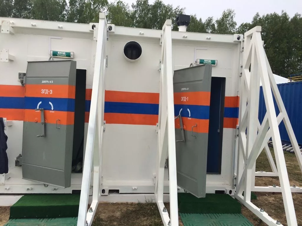 В России стартовало серийное производство убежища модульного типа «КУБ-М» для защиты населения от всех видов оружия, в том числе ядерного, химического и биологического