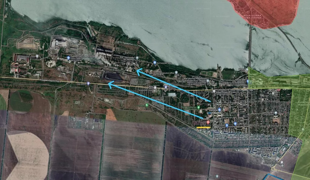 По предварительным сведениям, ночью ВСУ могли отступить из центра Курахово к промзоне на запад