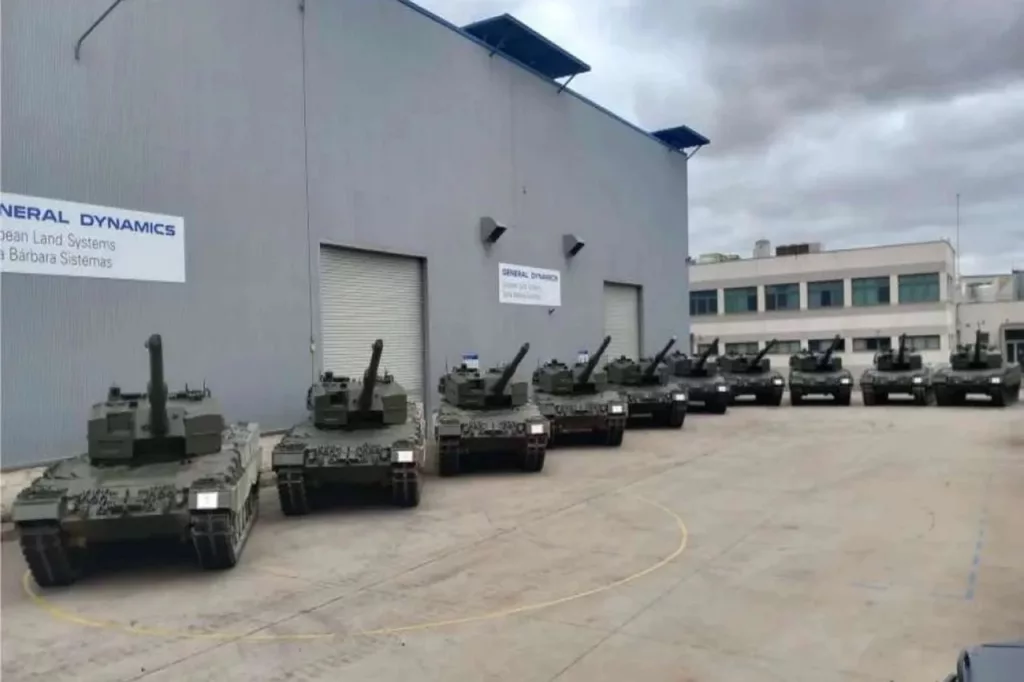 Испания готовится передать Украине ещё одну партию Leopard 2A4