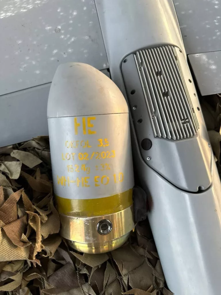 Сбитый на днях польский беспилотник-камикадзе Warmate
