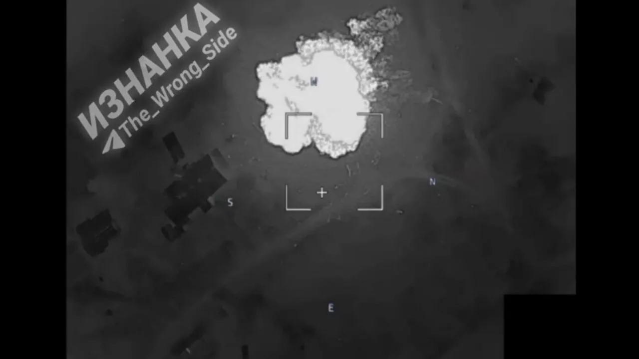 Ракетные удары по расположению техники и личного состава 82-й ОДШБр ВСУ в районе поселка Кияница Сумской области