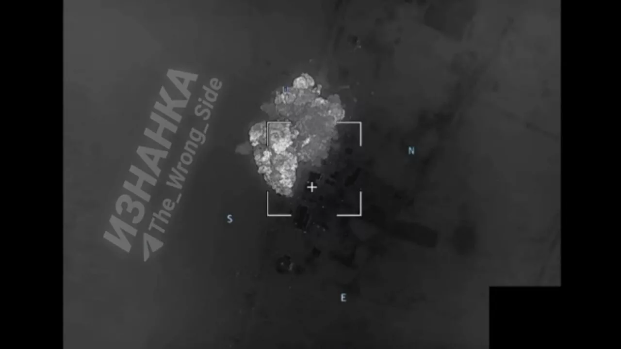 Ракетные удары по расположению техники и личного состава 82-й ОДШБр ВСУ в районе поселка Кияница Сумской области