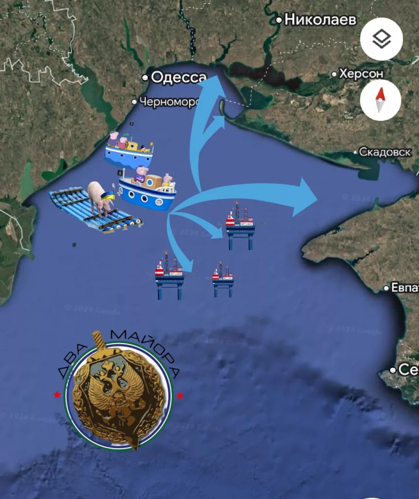 Украина не отказывается от операций в Чёрном море