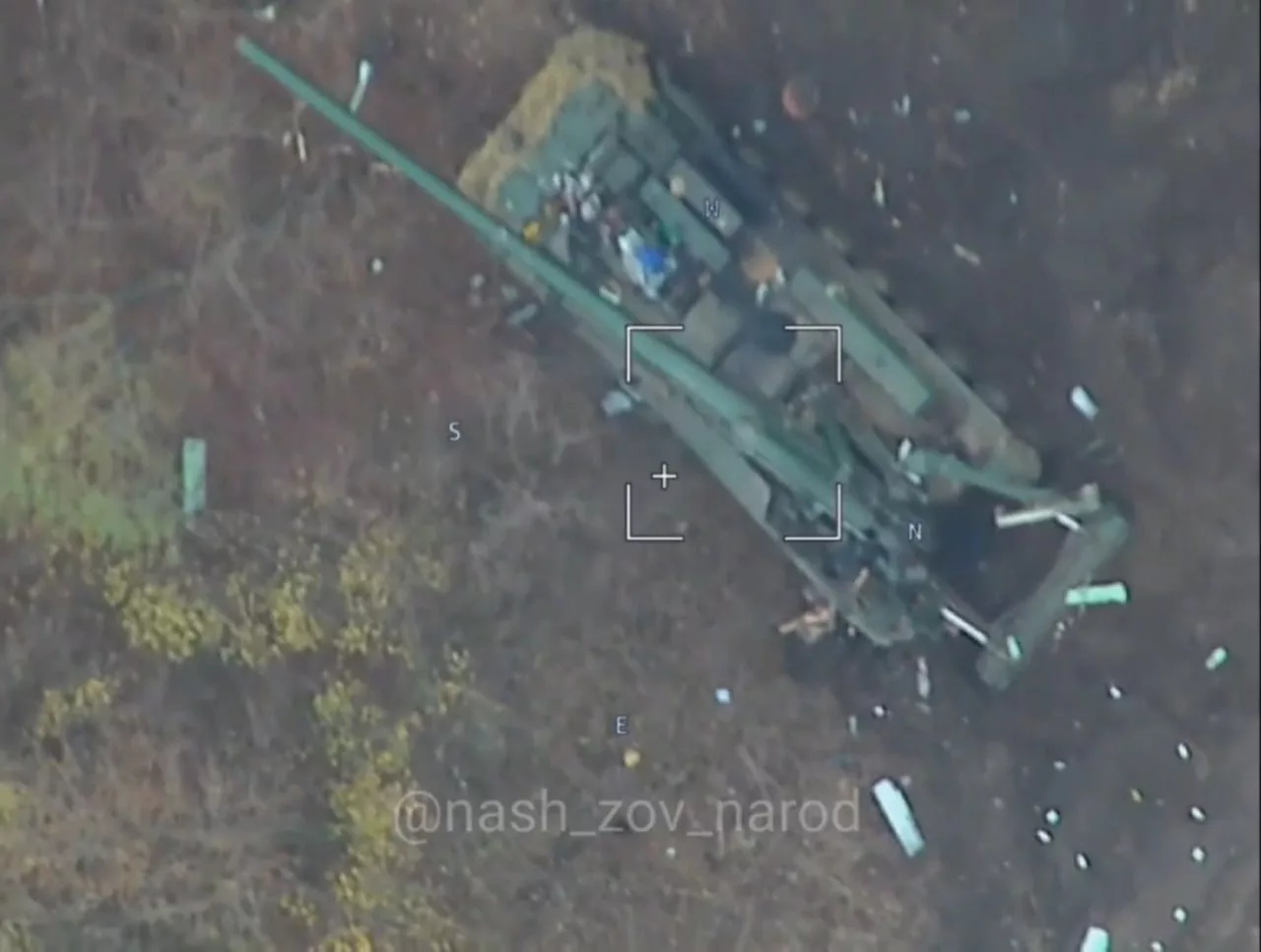 Парочка «Ланцетов» 40-й бригады морской пехоты вывели из строя достаточно редкую для ВСУ 203-мм САУ 2С7 «Пион»/«Малка» на Южно-Донецком направлении