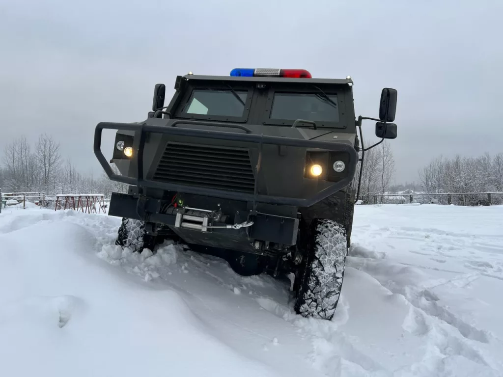 Специальный бронированный автомобиль «Ладога» производства компании «АВД»