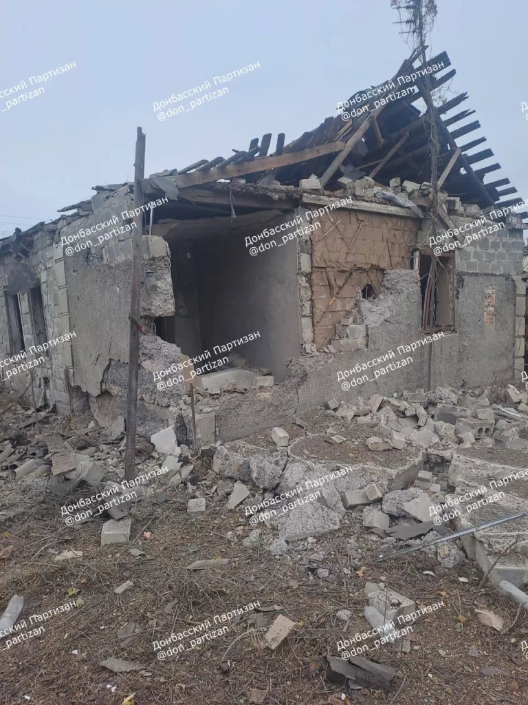 Хроника ударов и обстрелов объектов противника на временно оккупированной территории ДНР — за прошедшие сутки с 07 ноября на 06 ноября 2024 года