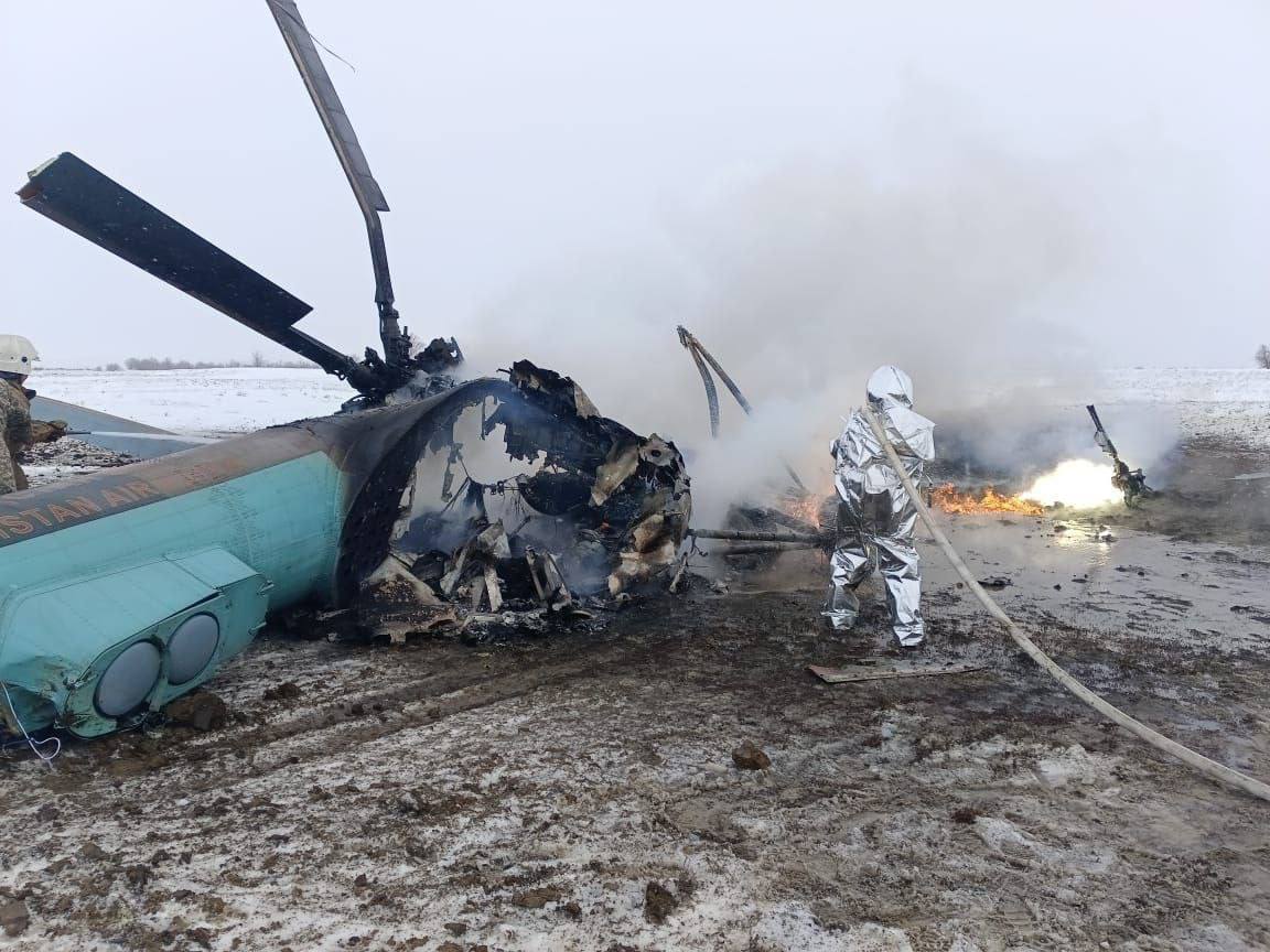 Катастрофа Ми-8 в Казахстане