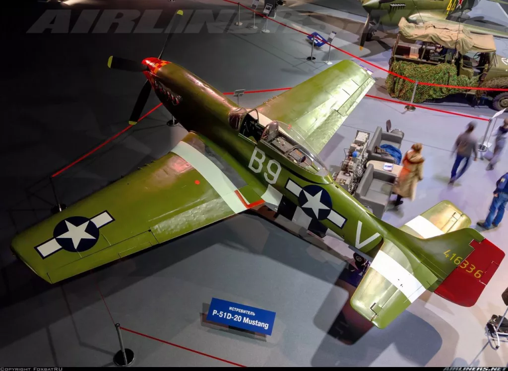 Истребитель North American P-51D-20 Mustang из коллекции «Музея УГМК» в Верхней Пышме Свердловской области