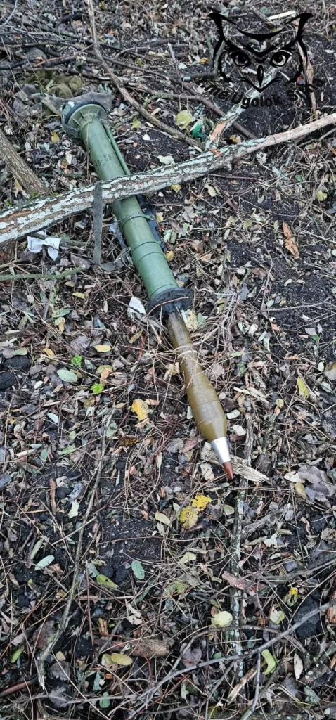 Курская область. Трофеи и прочий хлам, брошенный украинскими боевиками.