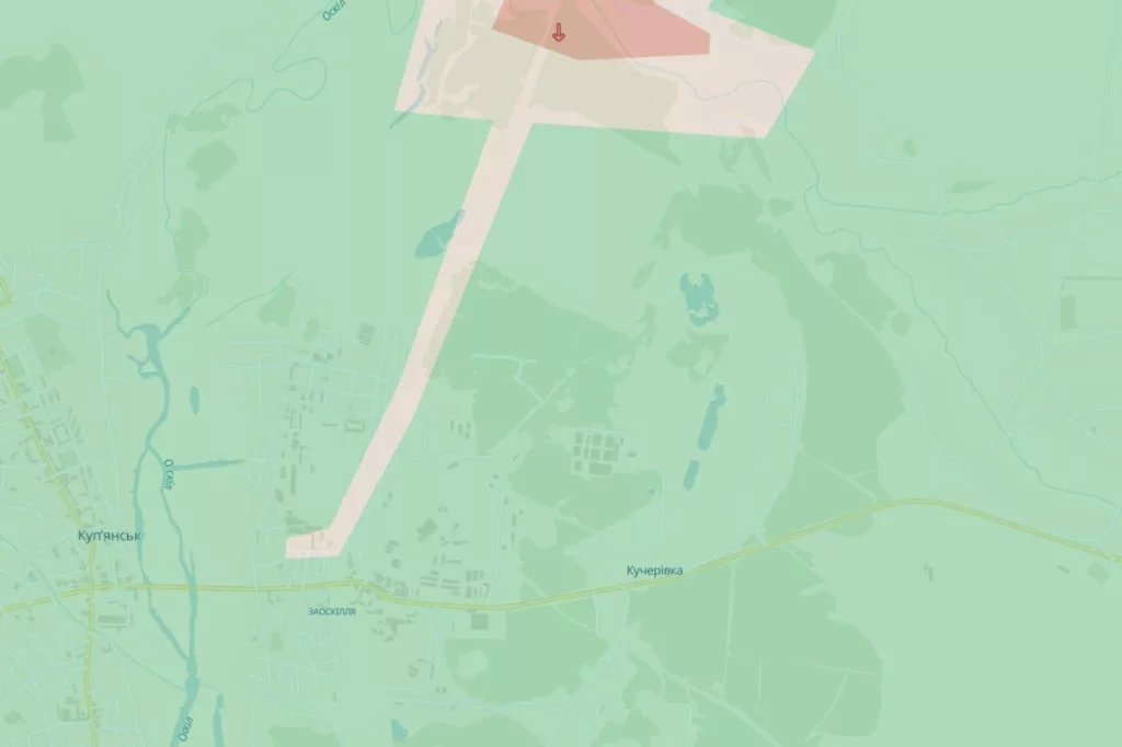 Если украинские источники не врут (а вероятность этого никогда не равна нулю), то продвижение в Купянске может выглядеть вот так