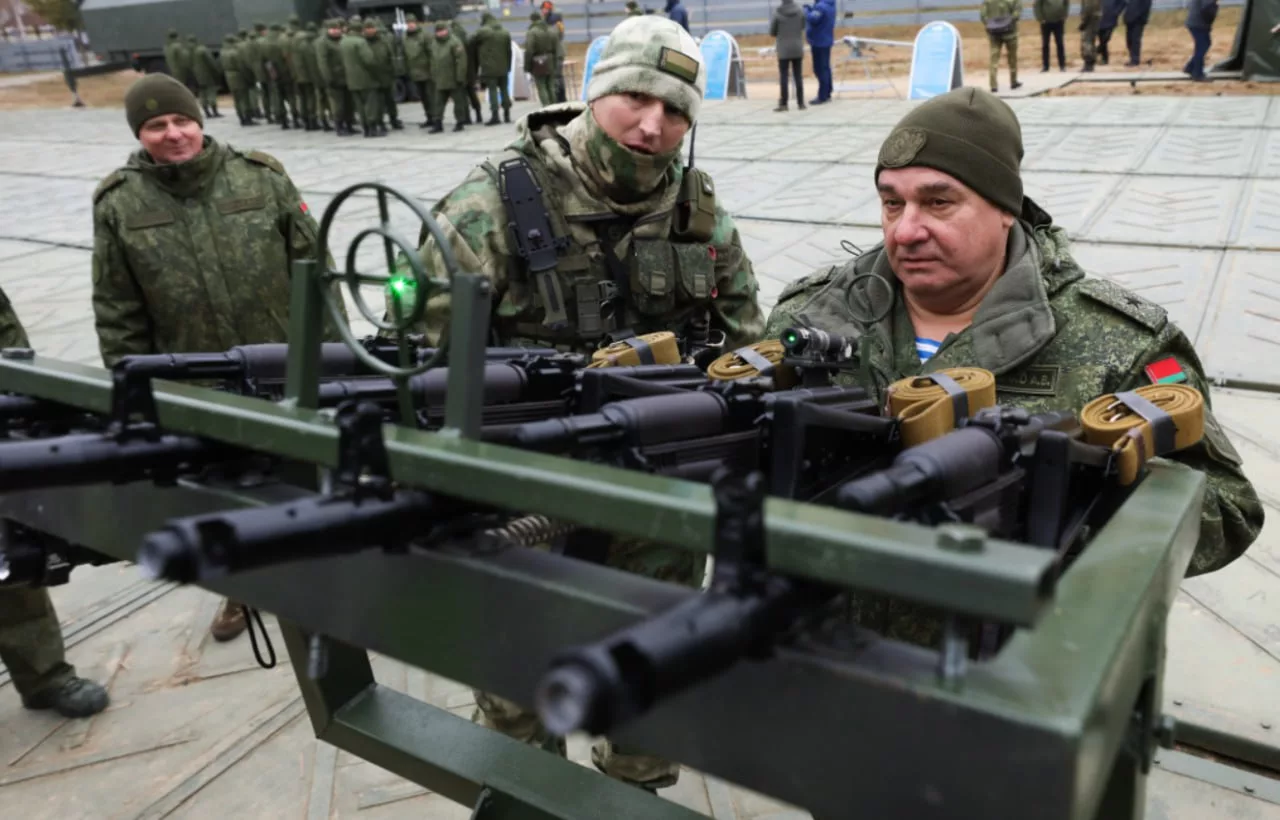 Антидроновые зенитные установки из счетверенных автоматов добрались и до белорусской армии