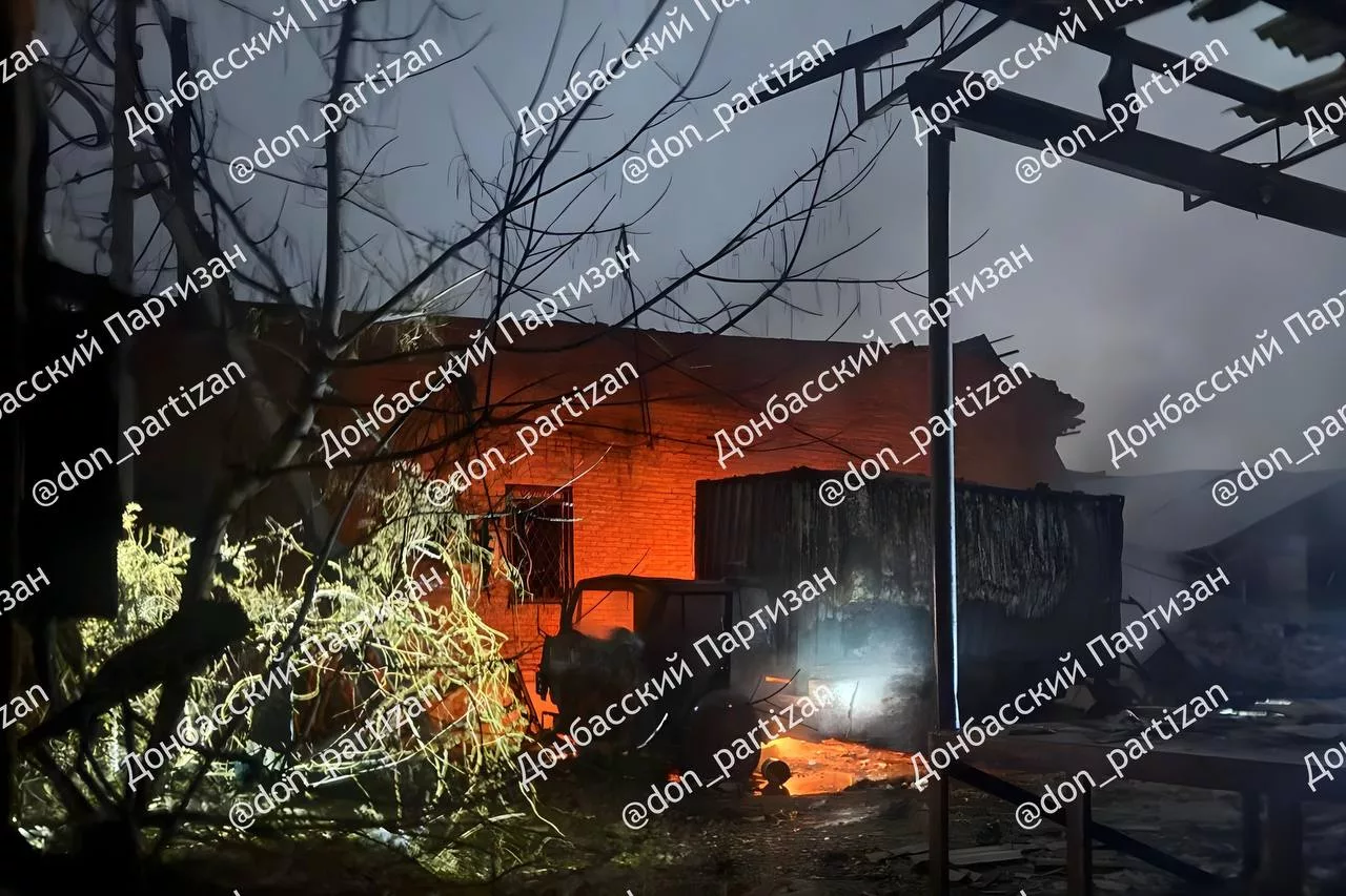 Удар по ремонтной базе и складам ВСУ в Славянске