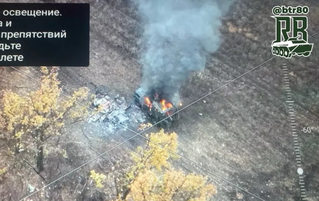 Американский MaxxPro уничтожен разведчиками Алейской бригады группировки "Центр"