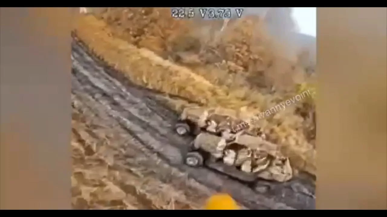 Уничтожение двух украинских багги в Курской области
