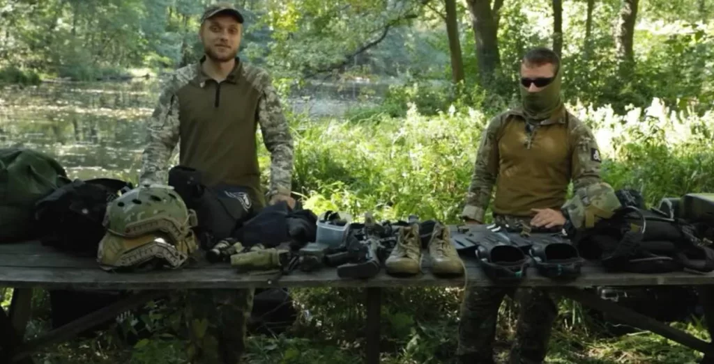 О снаряжении украинских боевых пловцов