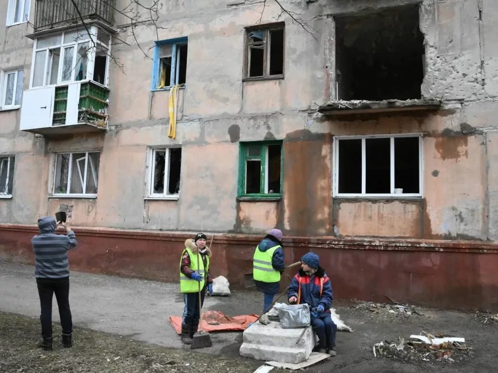 За год Горловку обстреляли 18 481 раз