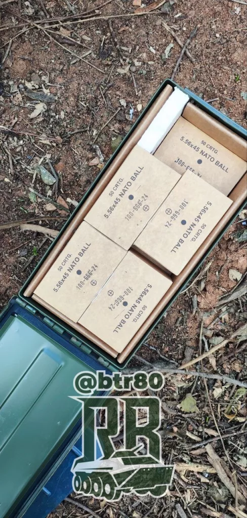 Бойцы группировки "Центр" немного пополнили запасы НАТОвского оружия