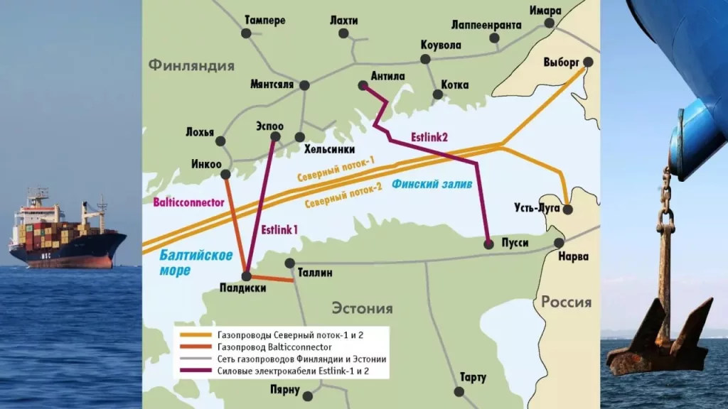 Ремонт электрокабеля Estlink 2 между Эстонией и Финляндией займет полгода