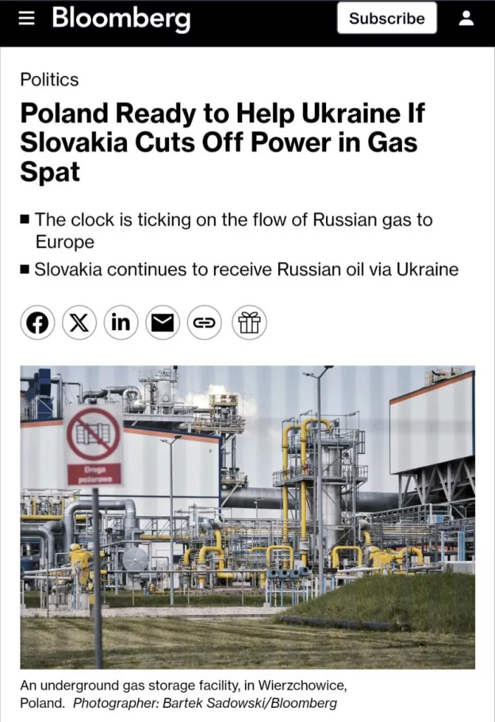 Польша готова снабжать Украину электричеством