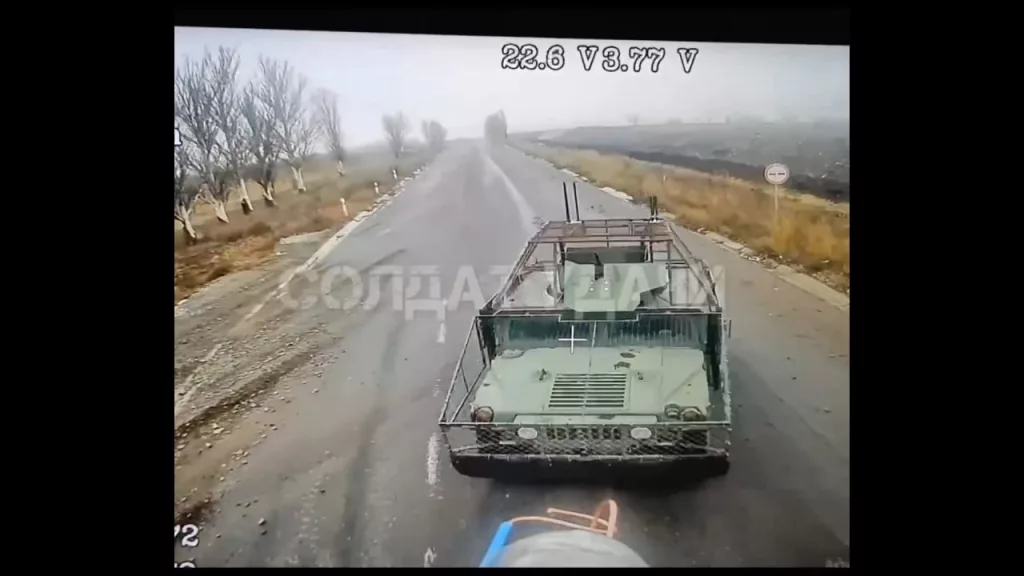 Еще один пример охоты на украинский транспорт уже на Покровском направлении