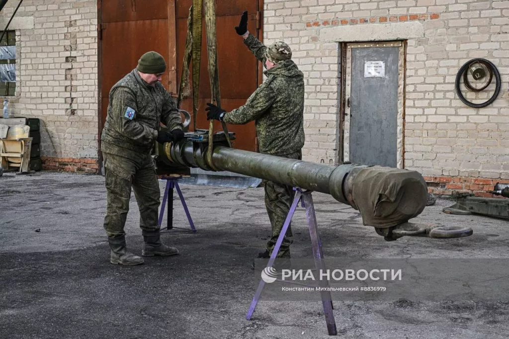 Работа 1429-го ремонтного батальона на Запорожском направлении