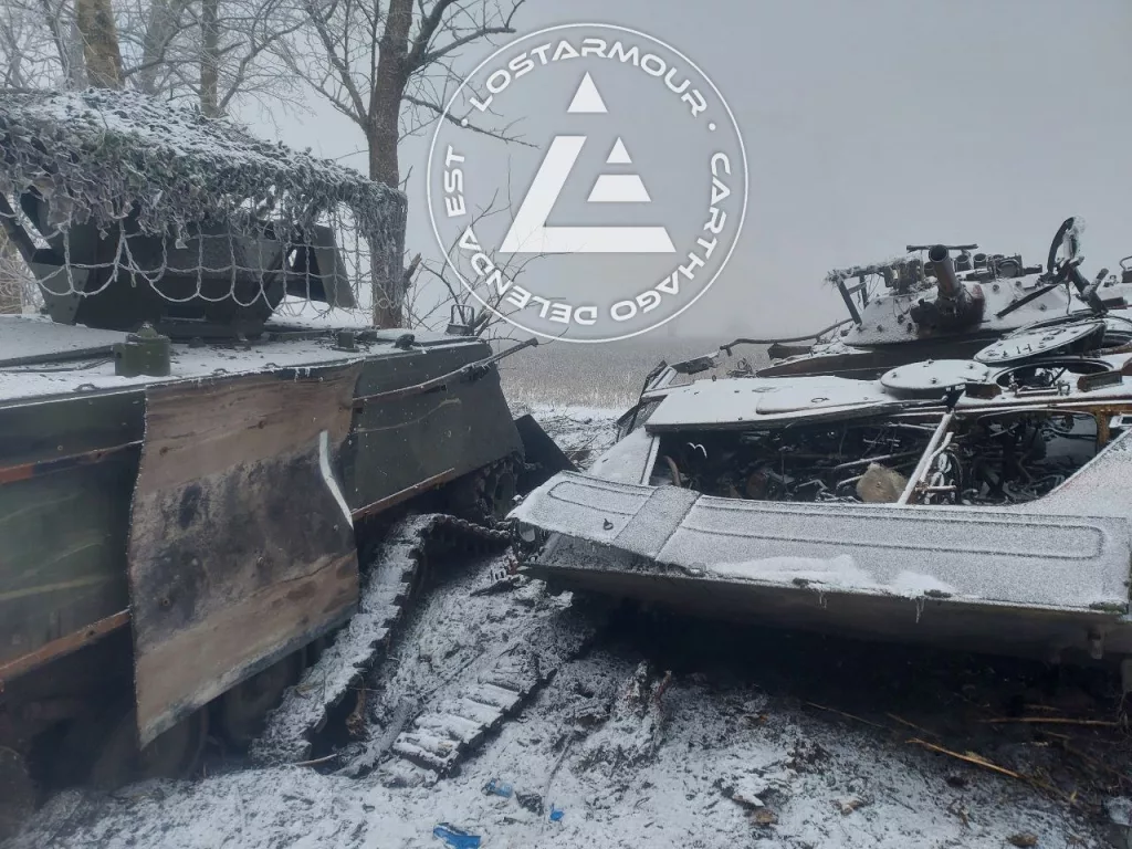 Потерянная ВСУ бронетехника в Курской области: M113 и БМП-1
