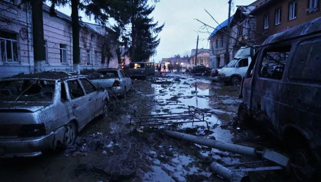 Обстановка в Рыльске после массированной атаки ВСУ