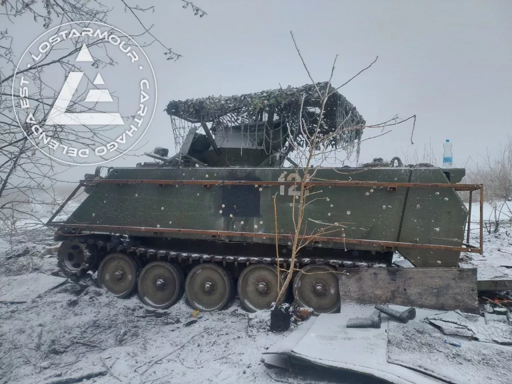 Потерянная ВСУ бронетехника в Курской области: M113 и БМП-1
