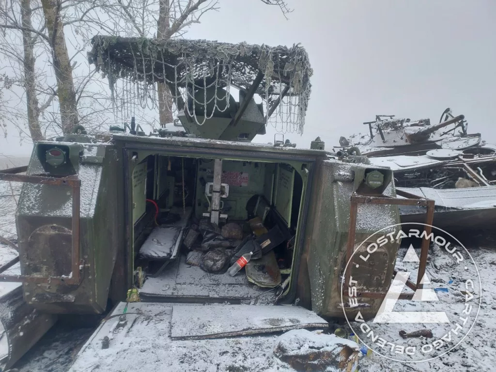 Потерянная ВСУ бронетехника в Курской области: M113 и БМП-1