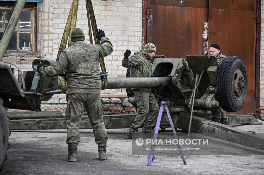 Работа 1429-го ремонтного батальона на Запорожском направлении