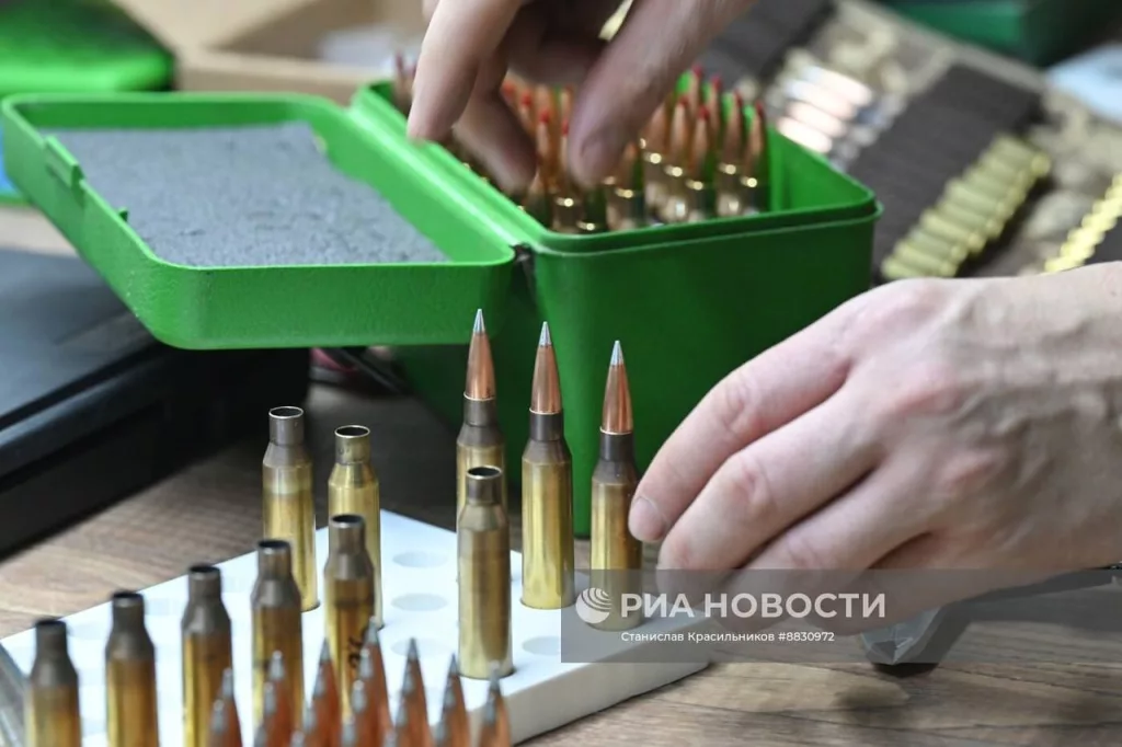 Снайперы отдельной бригады специального назначения группировки войск «Центр» на Красноармейском направлении