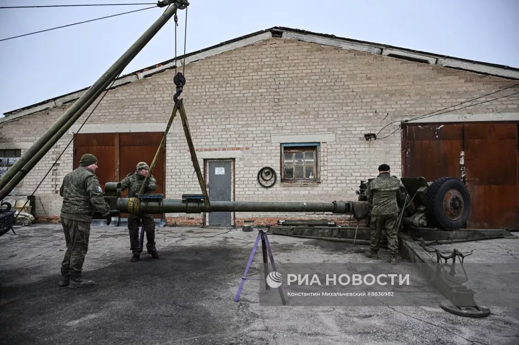 Работа 1429-го ремонтного батальона на Запорожском направлении