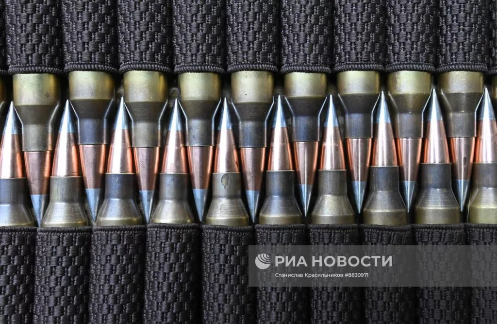 Снайперы отдельной бригады специального назначения группировки войск «Центр» на Красноармейском направлении