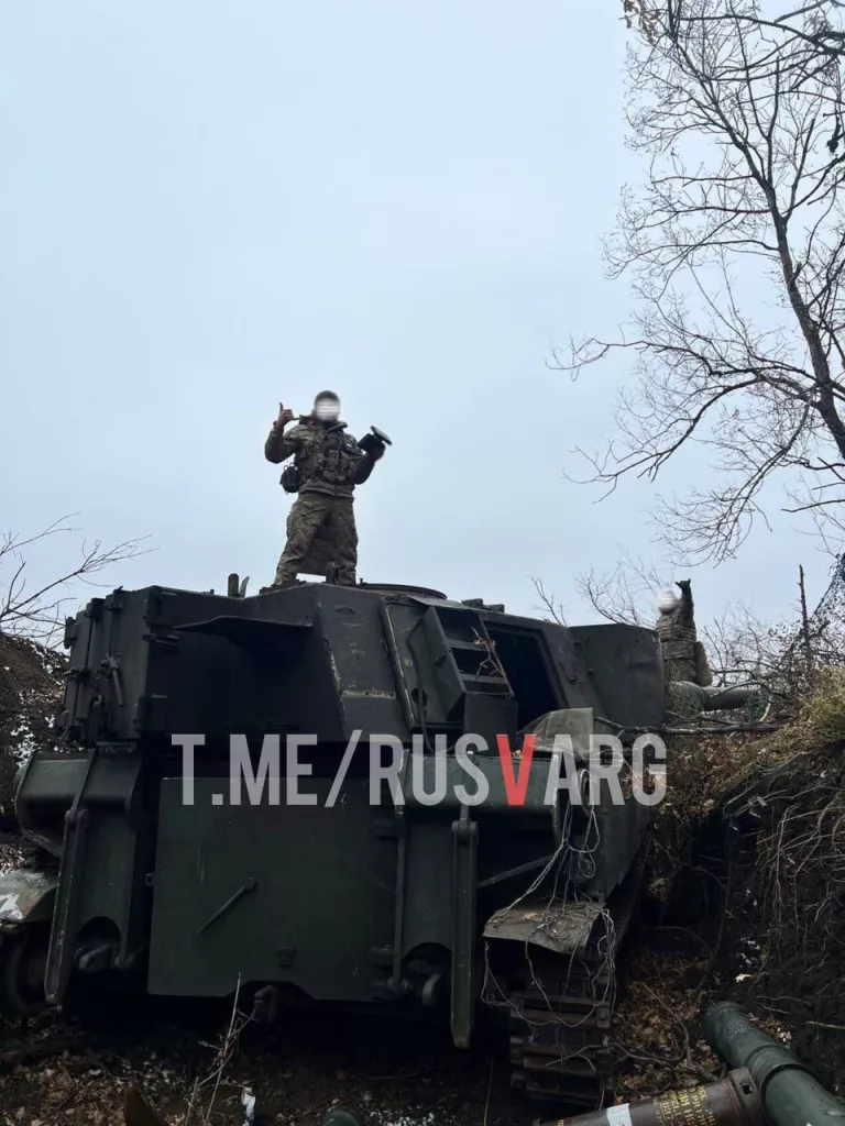 155-мм САУ M109A3GN ВСУ, уничтоженная в ходе боёв в районе села Богоявленка