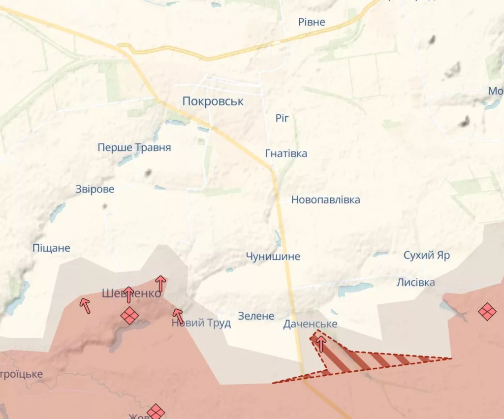 Провал украинской контратаки под Покровском