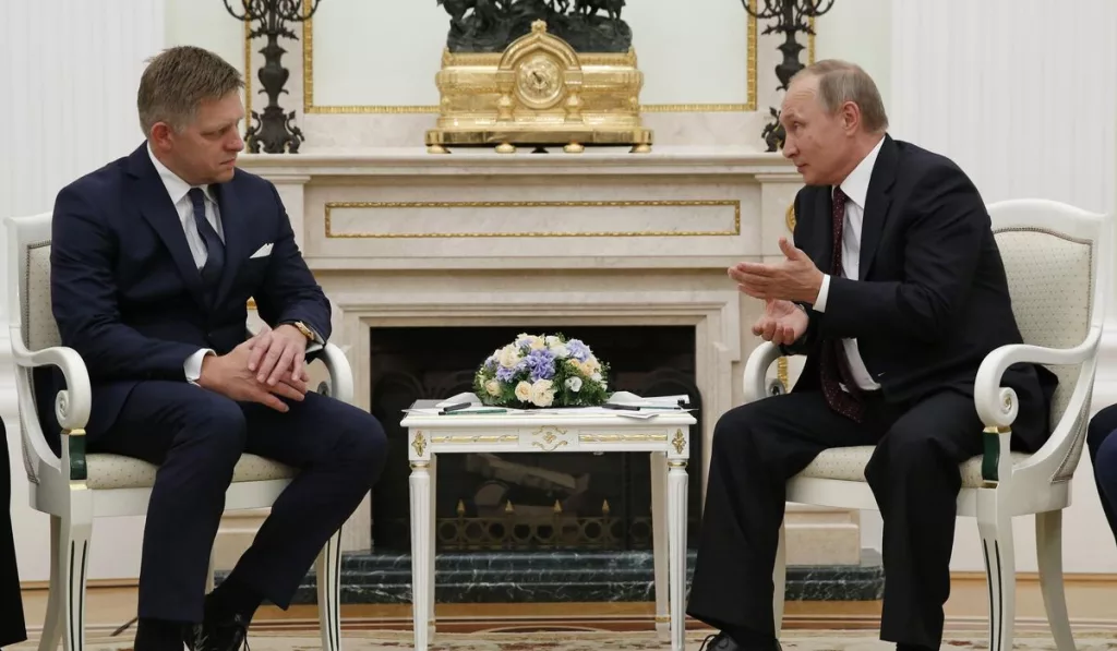 Фицо: визит в РФ - ответ на слова Зеленского о прекращении транзита газа