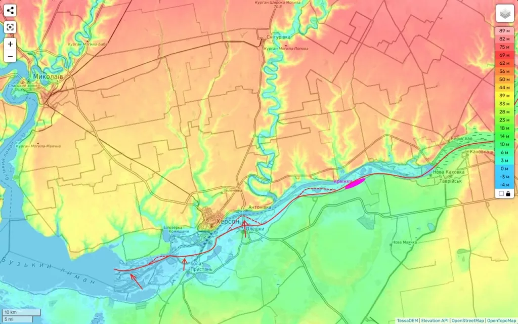 Юрий Подоляка - Херсонское направление на 23.12.24: бои в пойме Днепра