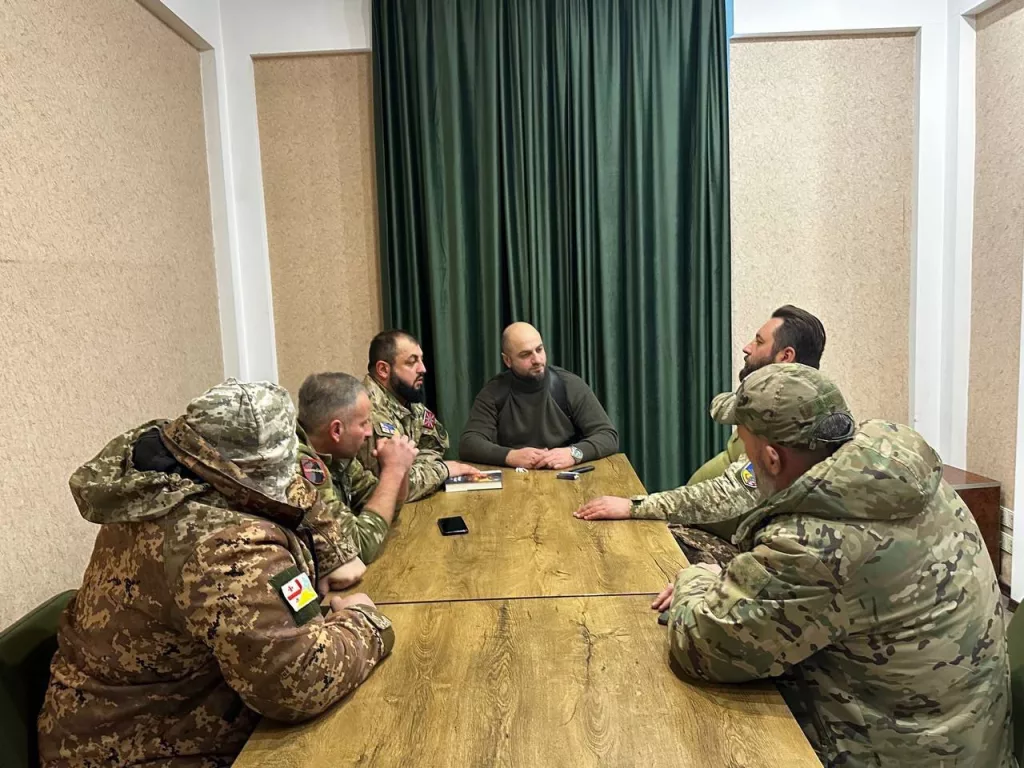 Отряд грузинских наёмников экс-телохранителя Саакашвили возвращается с Украины в Грузию