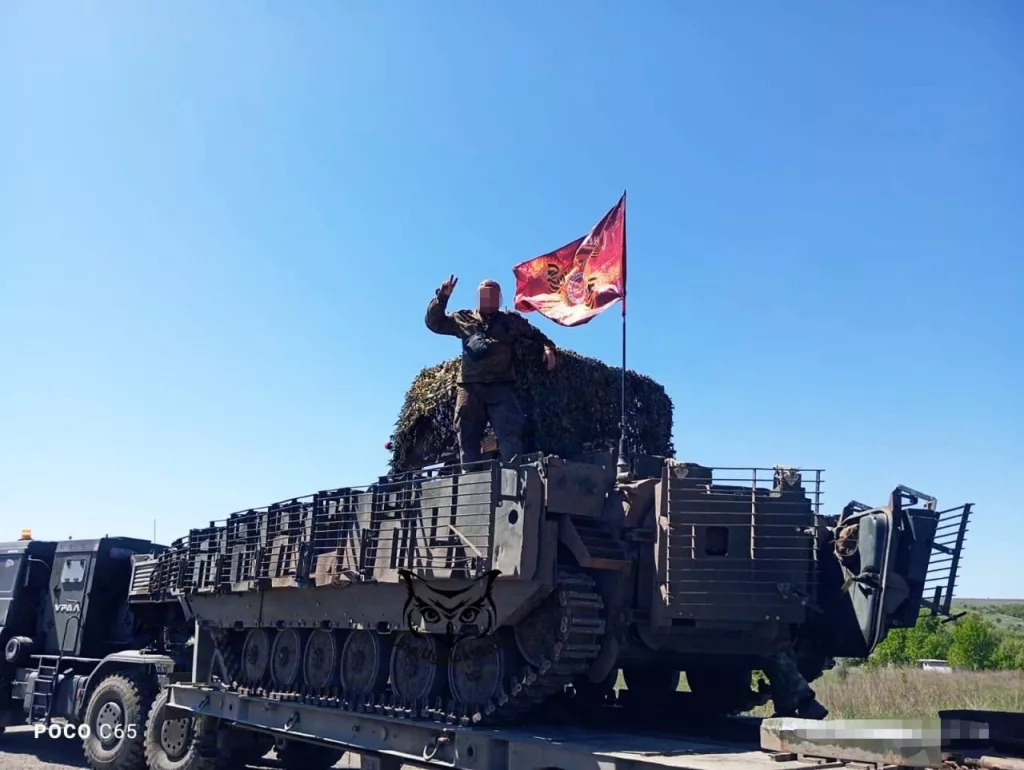 БМП-1АМ «Басурманин» с комплектом дополнительной защиты 675-сб3КДЗ