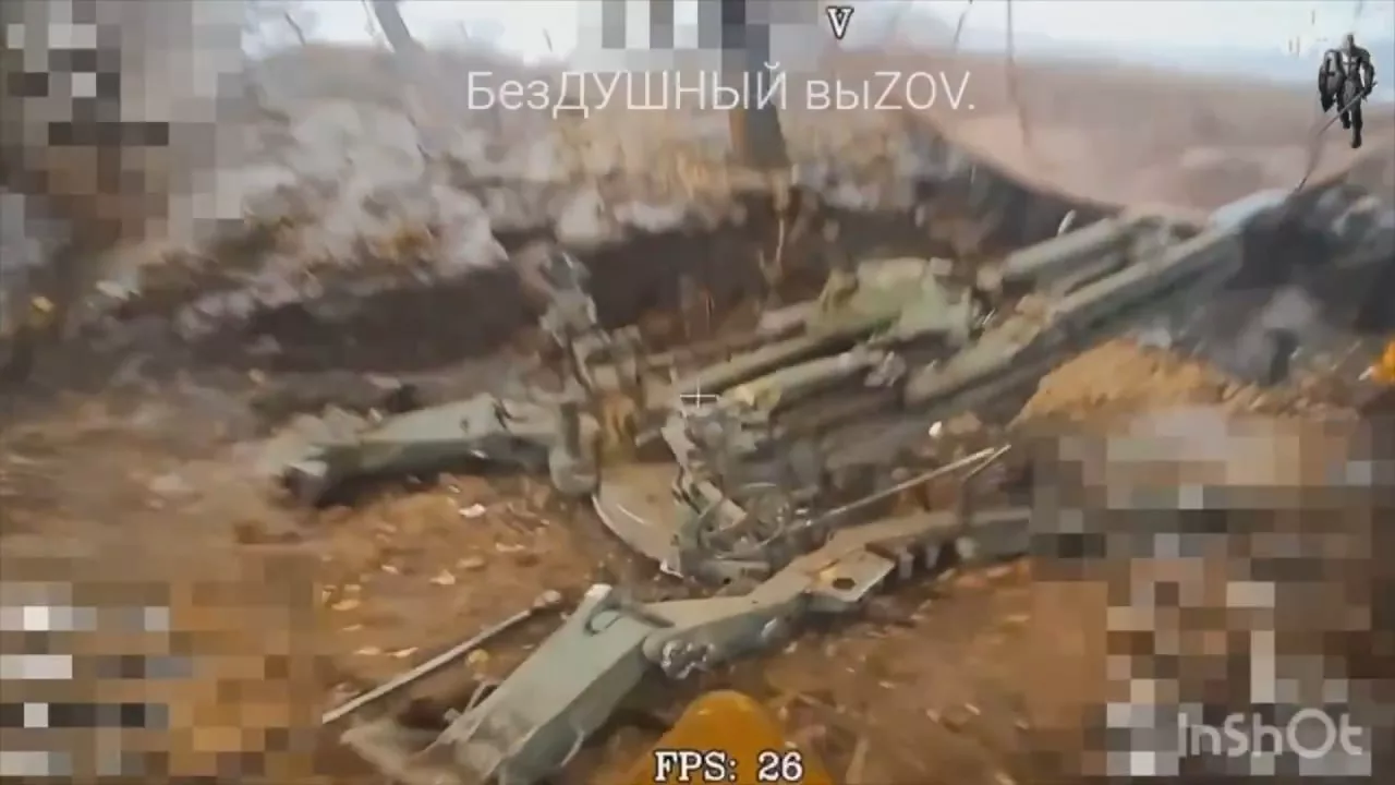 Поражение FPV-дронами 155-мм гаубицы M777 прямо с подготовленным снарядом, немецкой БМП Marder 1A3, а также украинской пехоты, Курская область