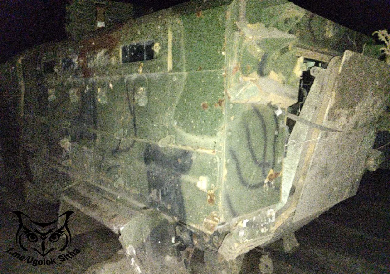 Эвакуация подбитого трофейного турецкого бронеавтомобиля BMC Kirpi на днях