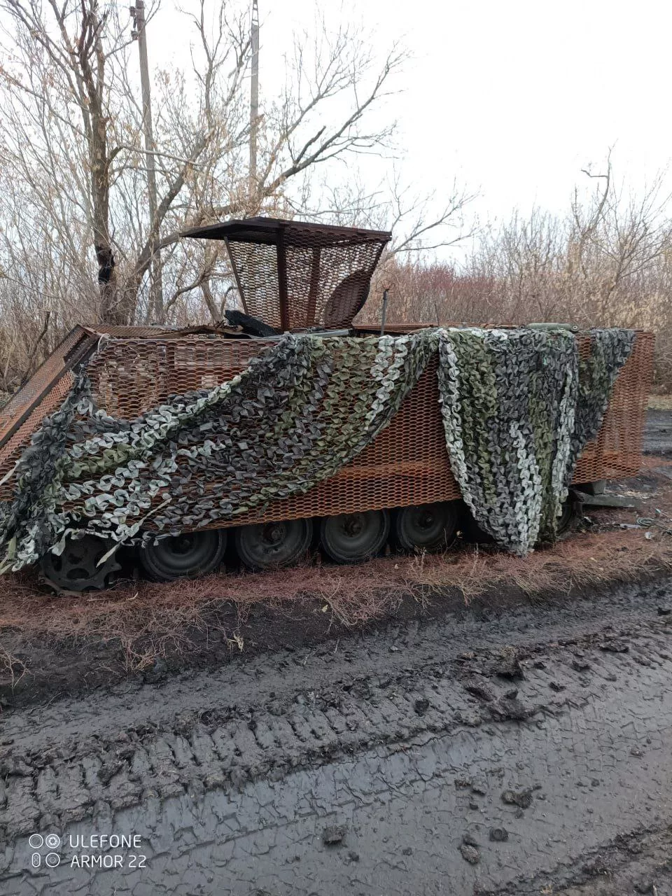 Уничтоженная бронетехника ВСУ возле сёл Шахтёрское и Новоукраинка на Кураховском направлении