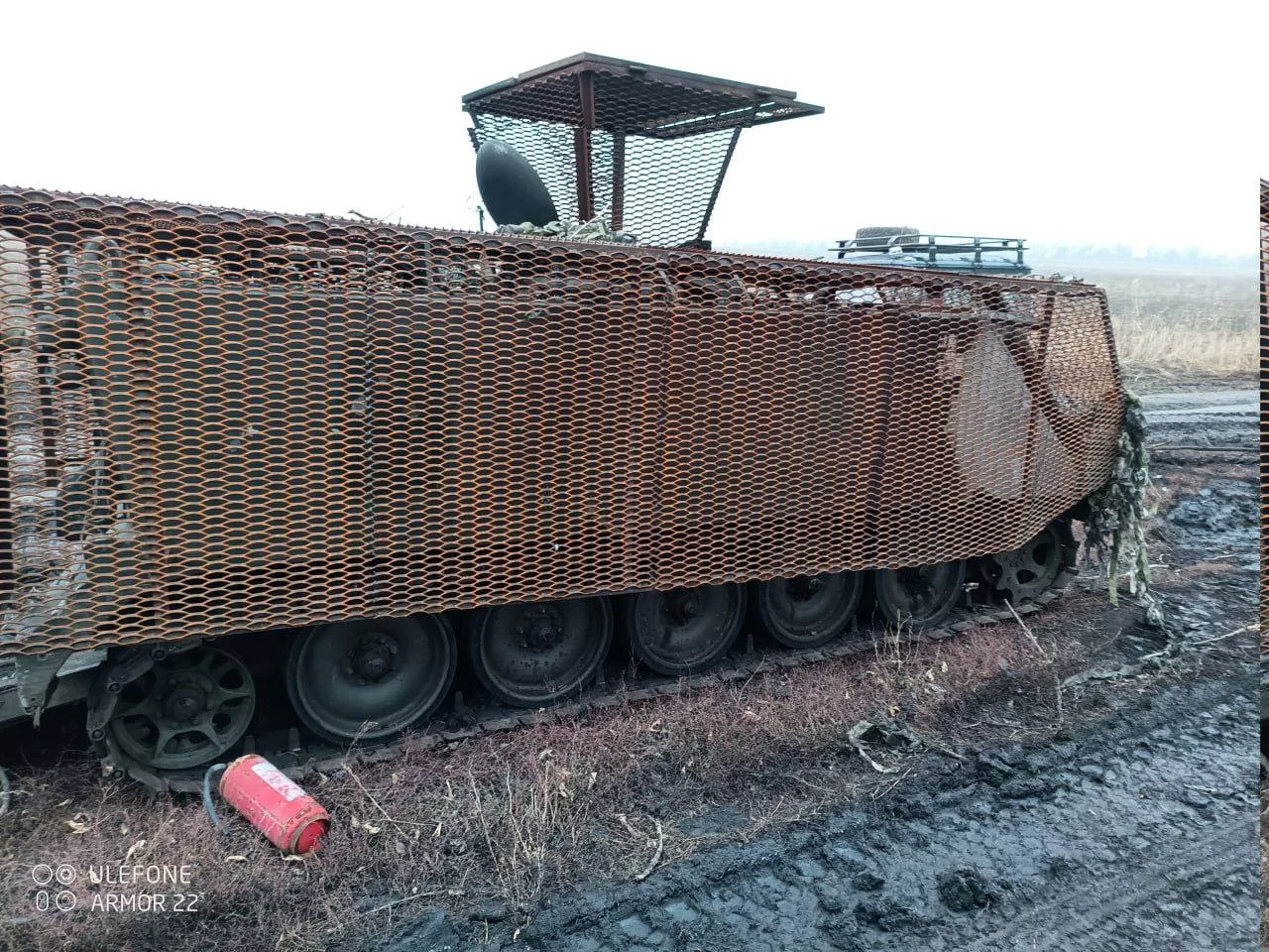 Уничтоженная бронетехника ВСУ возле сёл Шахтёрское и Новоукраинка на Кураховском направлении