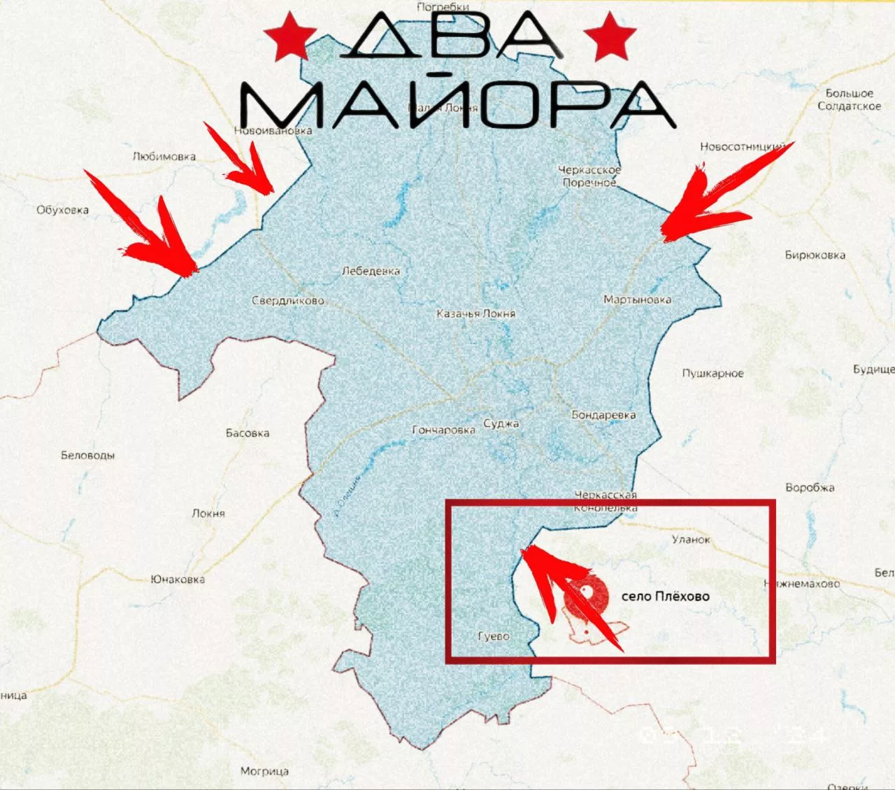 Курская область. Плёховский лес, 382-й батальон: