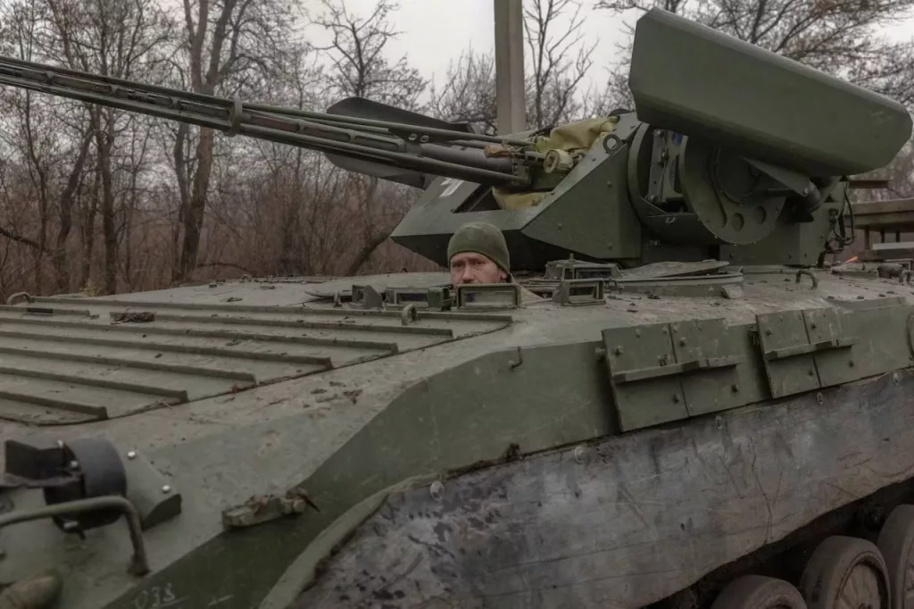 БМП-1ТС с боевым модулем «Спис» ВСУ в районе Покровска